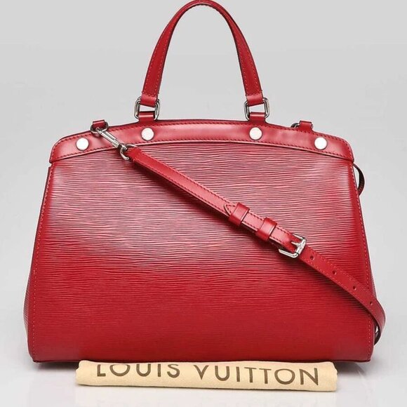 Louis Vuitton Carmine Epi Leather Brea MM Bag - Picture 8 of 12